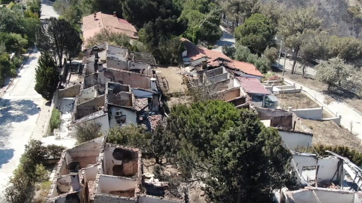 yangın sonrası hasar